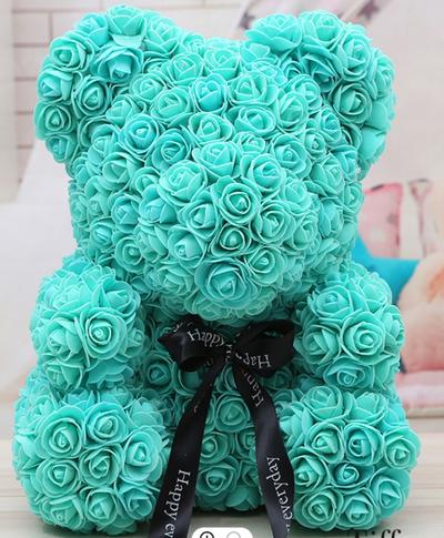 Fleurs d'ours en peluche