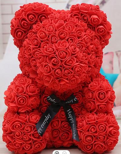 Fleurs d'ours en peluche