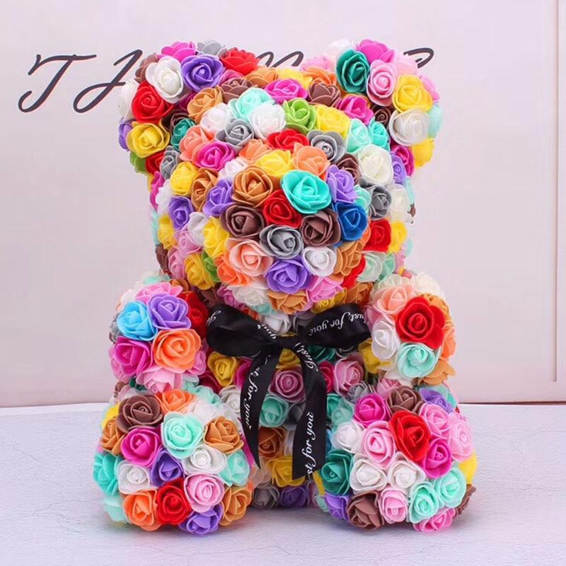 Fleurs d'ours en peluche