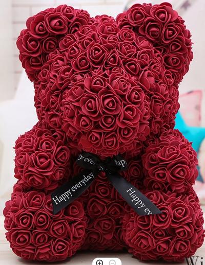 Fleurs d'ours en peluche