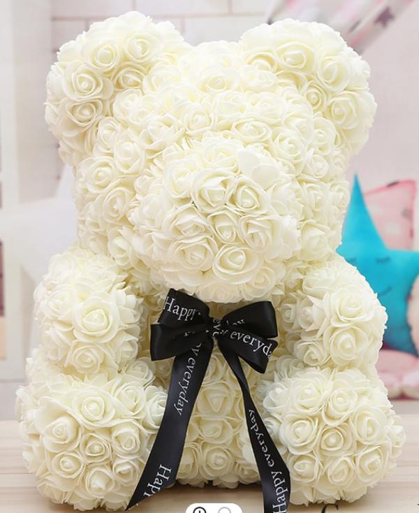 Fleurs d'ours en peluche