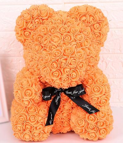 Fleurs d'ours en peluche