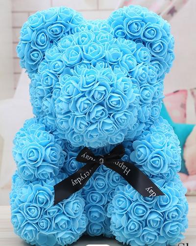 Fleurs d'ours en peluche