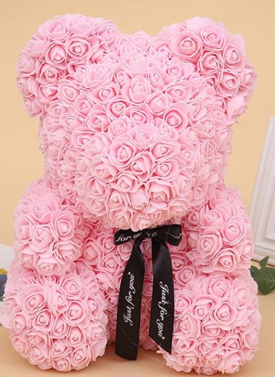 Fleurs d'ours en peluche