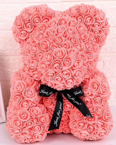 Fleurs d'ours en peluche