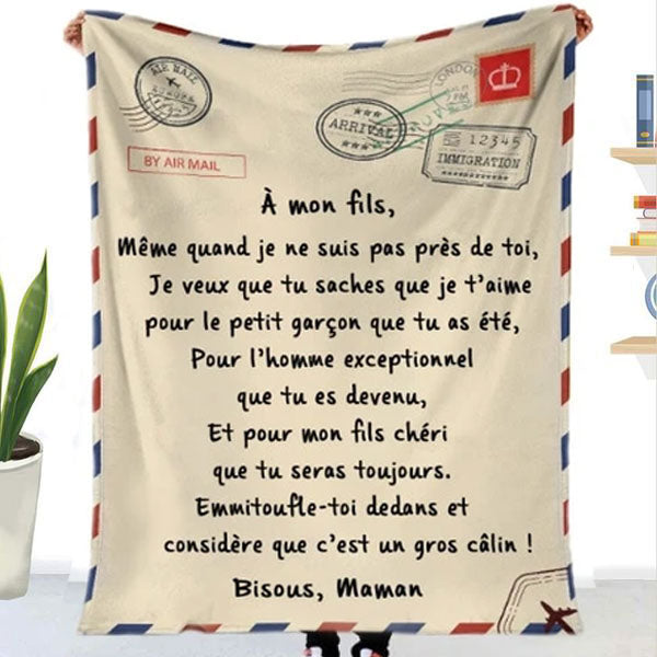 "À ma Fille/mon Fils" – Couverture Haut de Gamme™ - Parfait Cadeau Noel